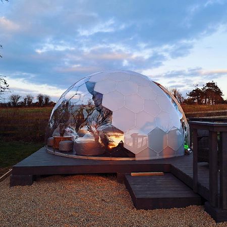 Villa Luxury Glamping Dome With Views Of The Burren Boston Esterno foto