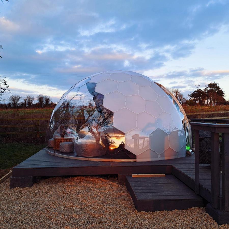 Villa Luxury Glamping Dome With Views Of The Burren Boston Esterno foto