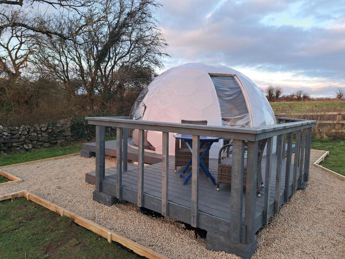 Villa Luxury Glamping Dome With Views Of The Burren Boston Esterno foto