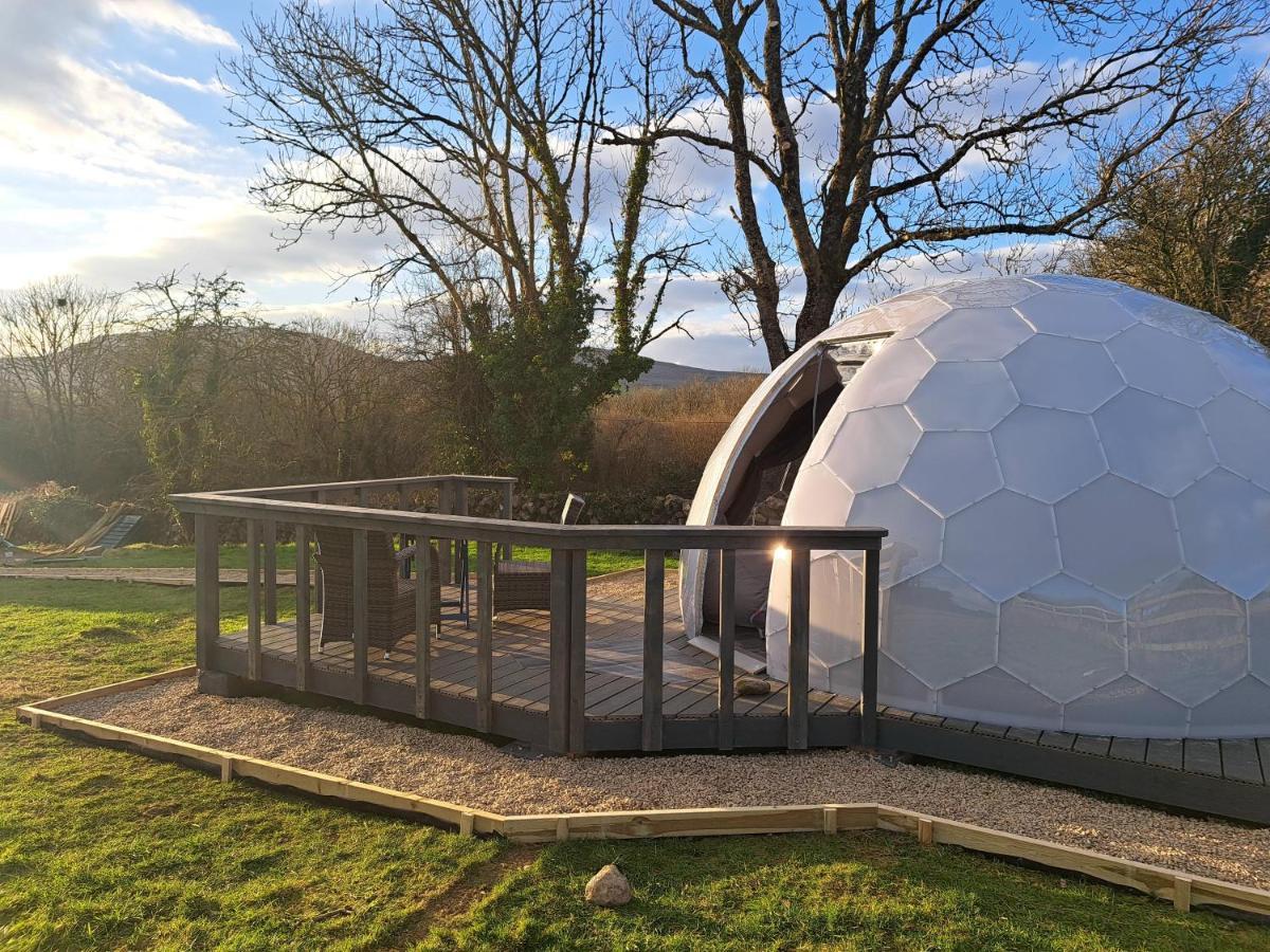 Villa Luxury Glamping Dome With Views Of The Burren Boston Esterno foto